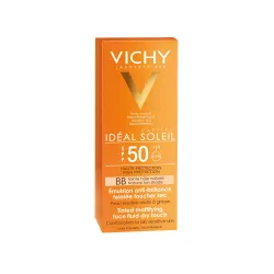 VICHY CAPITAL SOLEIL BB TINTED DRY TOUCH EMULSION SPF50 50ML VICHY CAPITAL SOLEIL BB TINTED DRY TOUCH EMULSION SPF50 50ML